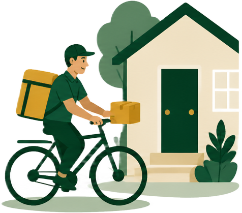 Delivered with care